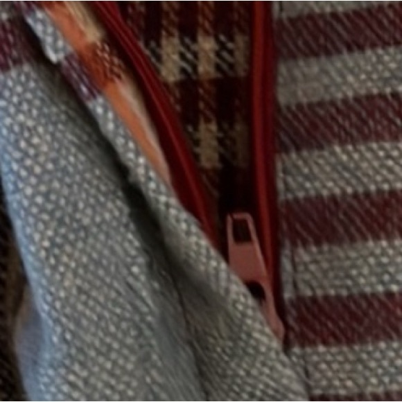 Vintage 1970’s- pleated rainbow plaid skirt- wool blend- midi length - XS/S - Picture 4 of 7